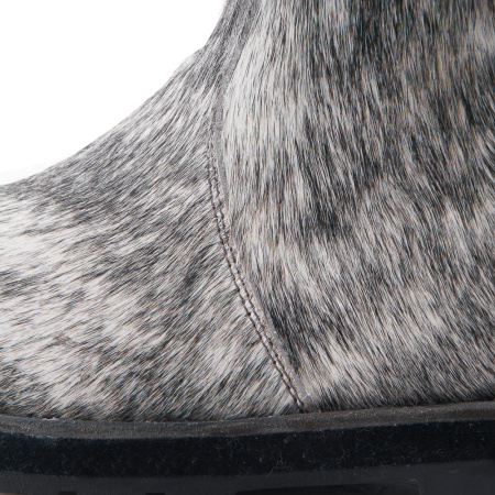 Мужские ботинки из камуса лошади на молнии